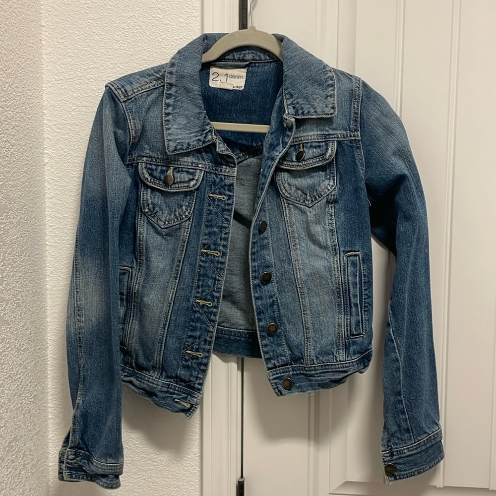 2.1 denim jean jacket